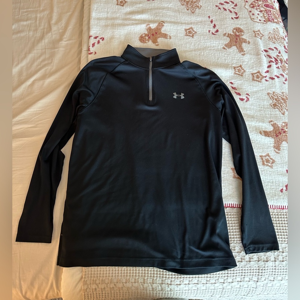 LG Black HeatGear Loose Fit Top
